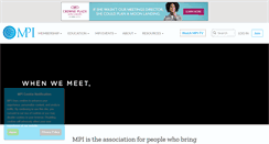Desktop Screenshot of mpiweb.org